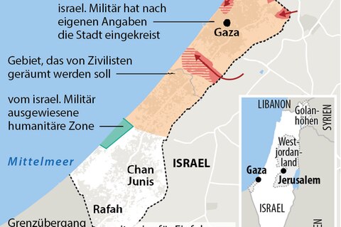 Die Lage im Gaza-Streifen: Die Hamas feuert Raketen auf Israel, während das israelische Militär seit Beginn des Konflikts mindestens 11.000 Ziele im Gazastreifen angegriffen hat.