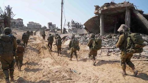Israelisches Militär im Gazastreifen