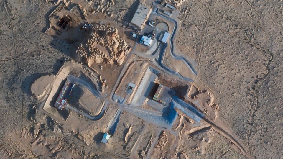 Hier, Sim himon Peres Negev Nuclear Research Center, wird das israelische Atomprogramm entwickelt,