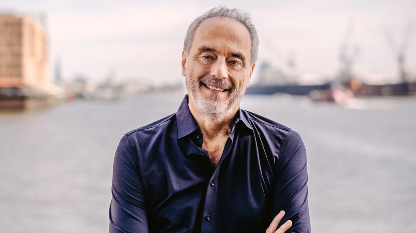 Christian Rach am Hamburger Hafen Christian Rach am Hamburger Hafen