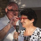 Gil Dickmanns Onkel Eshel (links) und seine Tante Kinneret (rechts), die von der Hamas ermordet wurde 