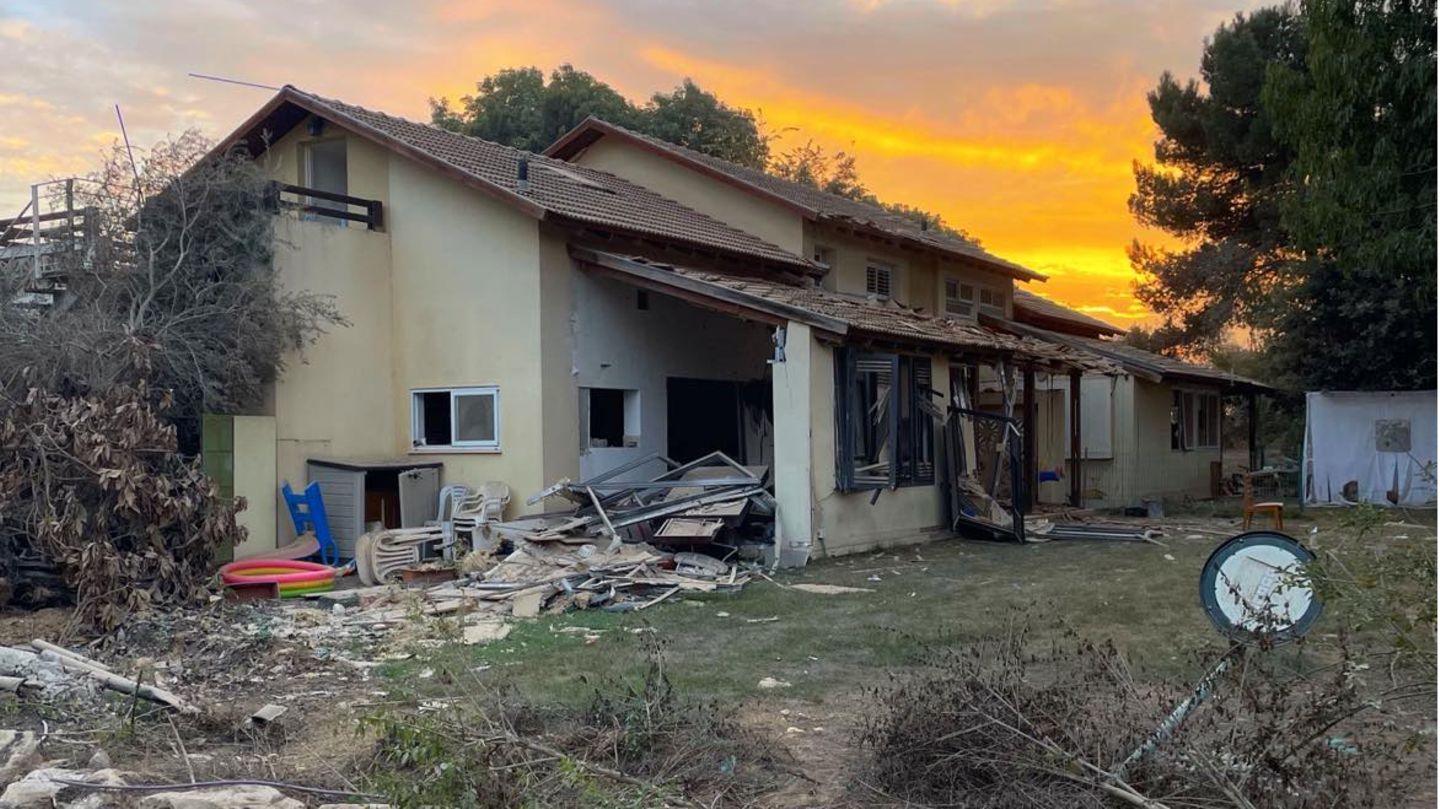 Das Haus von Kinneret und Eshel im Kibbuz Beeri