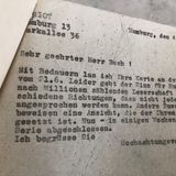 Antwort auf einen Leserbrief