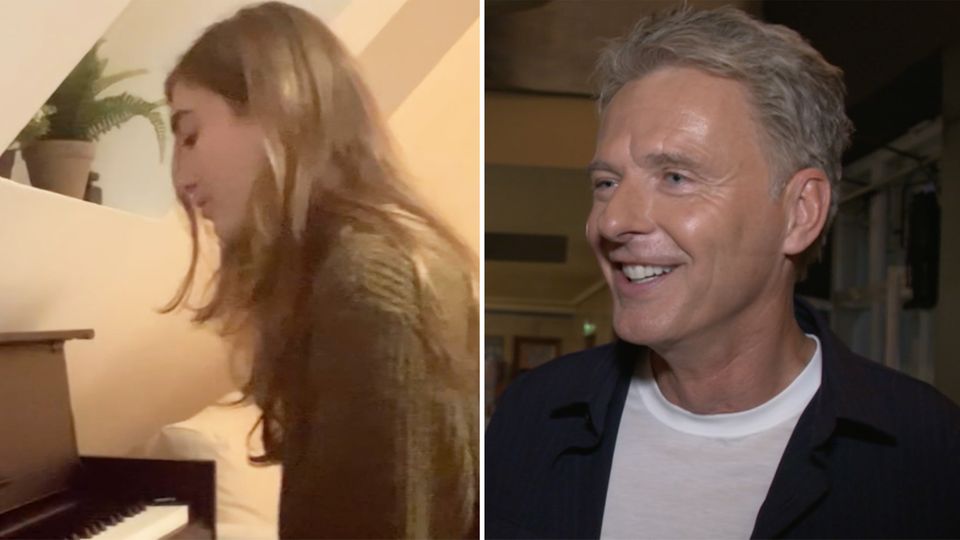 So schön klingt Jörg Pilawas Tochter Emmy am Klavier