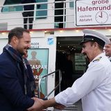 Kronprinz Haakon in Hamburg