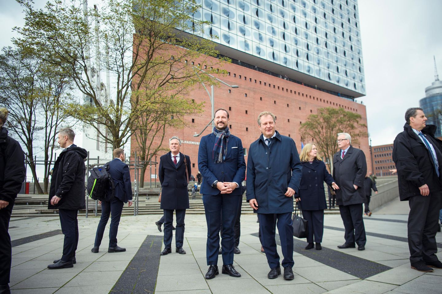 Kronprinz Haakon in Hamburg