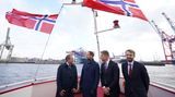Kronprinz Haakon in Hamburg
