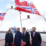 Kronprinz Haakon in Hamburg