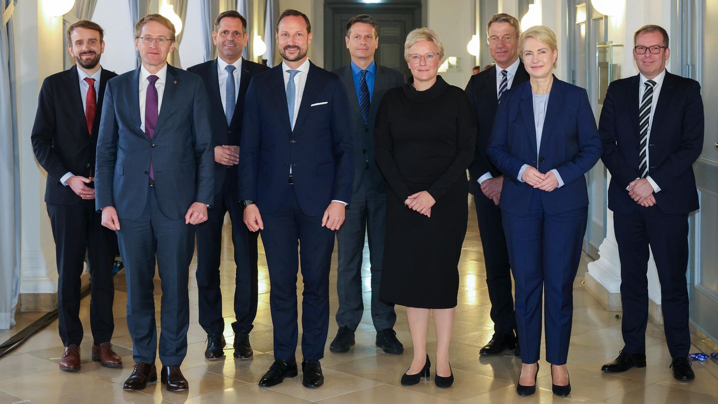 Kronprinz Haakon in Hamburg