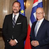 Kronprinz Haakon in Hamburg