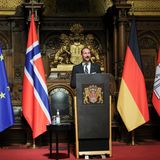 Kronprinz Haakon in Hamburg