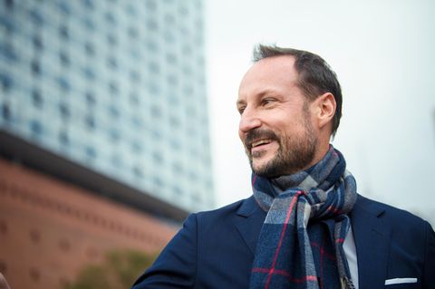 Kronprinz Haakon von Norwegen ist auf Deutschlandbesuch, die ihn nach München Berlin und Hamburg führt