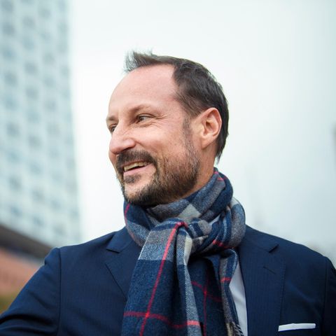 Kronprinz Haakon von Norwegen ist auf Deutschlandbesuch, die ihn nach München Berlin und Hamburg führt