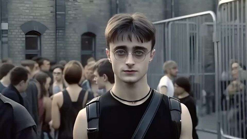 Künstler versetzt Harry Potter nach Berlin – mithilfe einer KI Künstler versetzt Harry Potter nach Berlin – mithilfe einer KI
