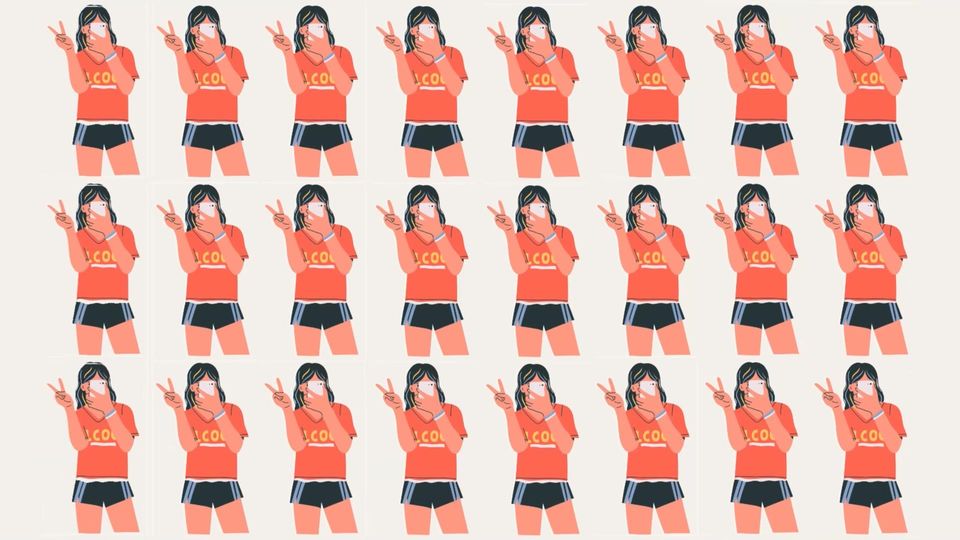 Augentest: Finden Sie die Person im Sport-Outfit, die sich von allen anderen unterscheidet?