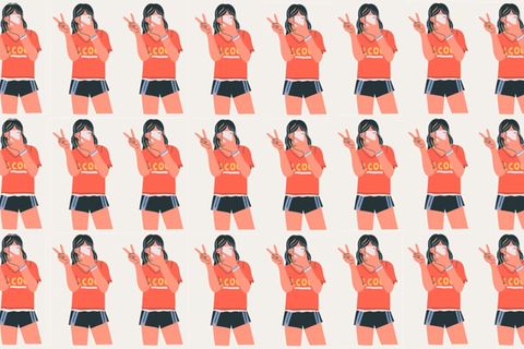 Augentest: Finden Sie die Person im Sport-Outfit, die sich von allen anderen unterscheidet?