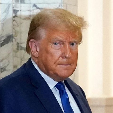 Donald Trump Ende Oktober im New Yorker Gericht