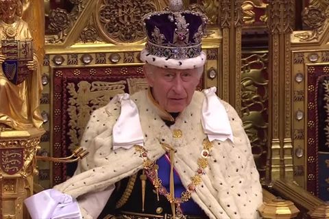 Britisches Parlament: König Charles hält erste "King's Speech"