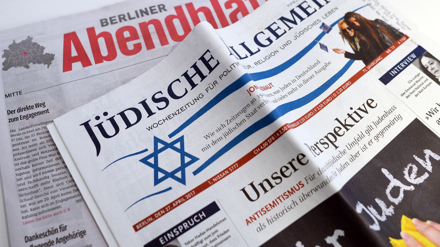 Soll in München nur noch im neutralen Umschlag ausgeliefert werden: die "Jüdische Allgemeine"