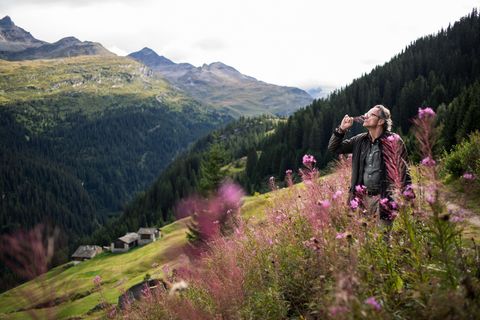 Patrick Stebler ist der erste Bergluftsommelier der Schweiz – und vermutlich auch der Welt