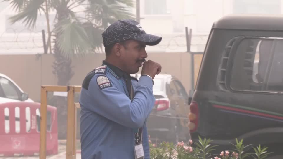Video: Heftiger Smog in Indien Video: Heftiger Smog in Indien