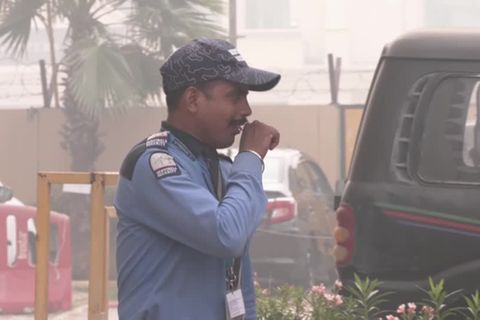 Video: Heftiger Smog in Indien
