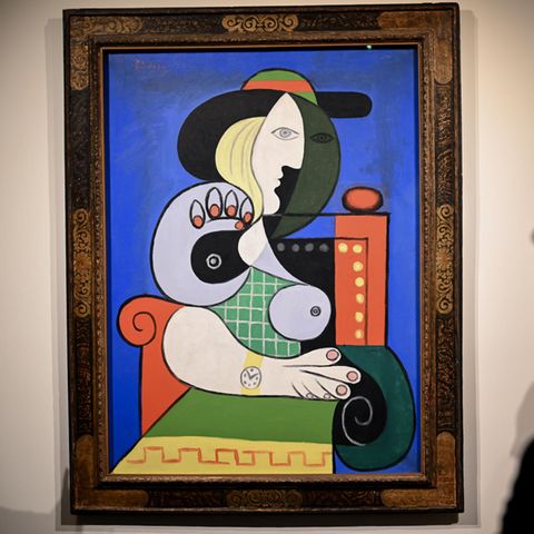 Gemälde "Femme à la montre" von Pablo Picasso