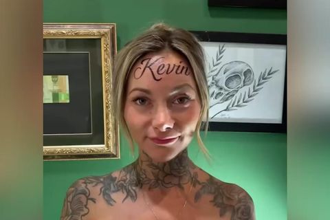 Kevin als Gesichtstattoo - ist dieses viral-Video wirklich echt?