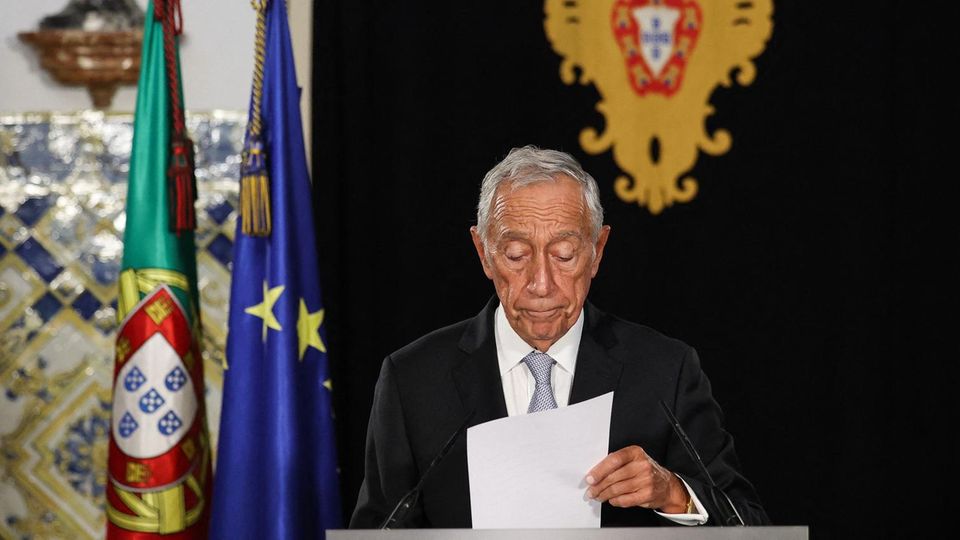 Portugals Präsident Marcelo Rebelo de Sousa Portugals Präsident Marcelo Rebelo de Sousa