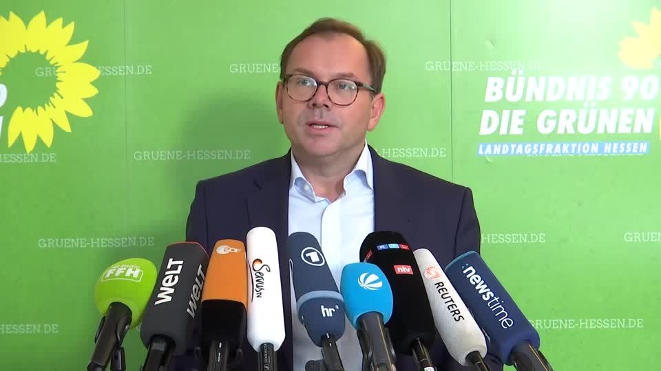Video: "Völlig unverständlich" - Hessens Grüne zu CDU-Abkehr Video: "Völlig unverständlich" - Hessens Grüne zu CDU-Abkehr