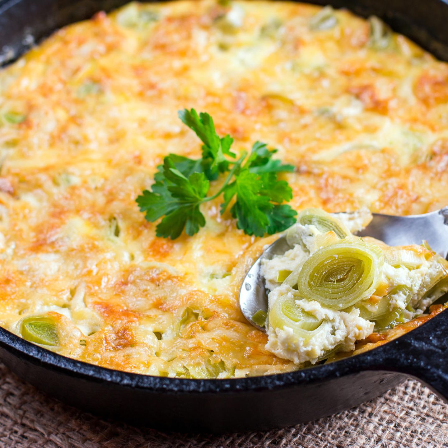 Rezept Auflauf Lauch