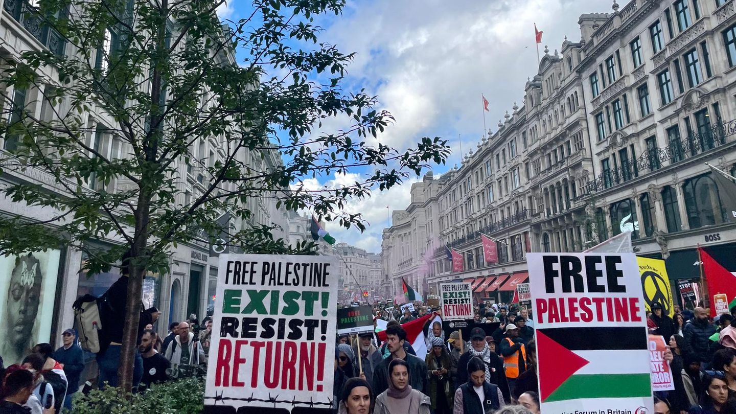 London: Planned pro-Palestine protest divides the British