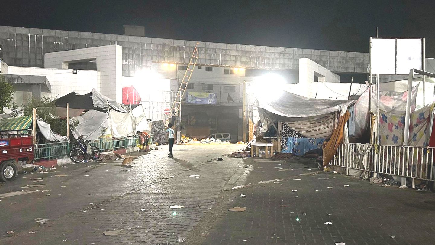 Die Schifa-Klinik ist der größte Krankenhauskomplex im Gazastreifen