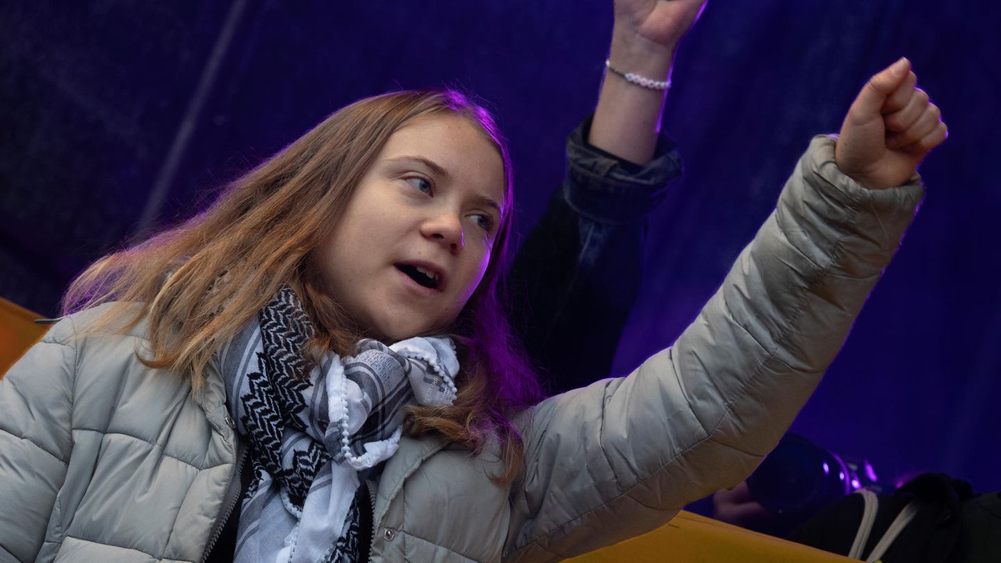 Greta Thunberg is outraged again at the climate protest with her stance on the Middle East conflict