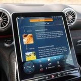 Übersichtliches Display im Mercedes AMG GT 63 Coupé