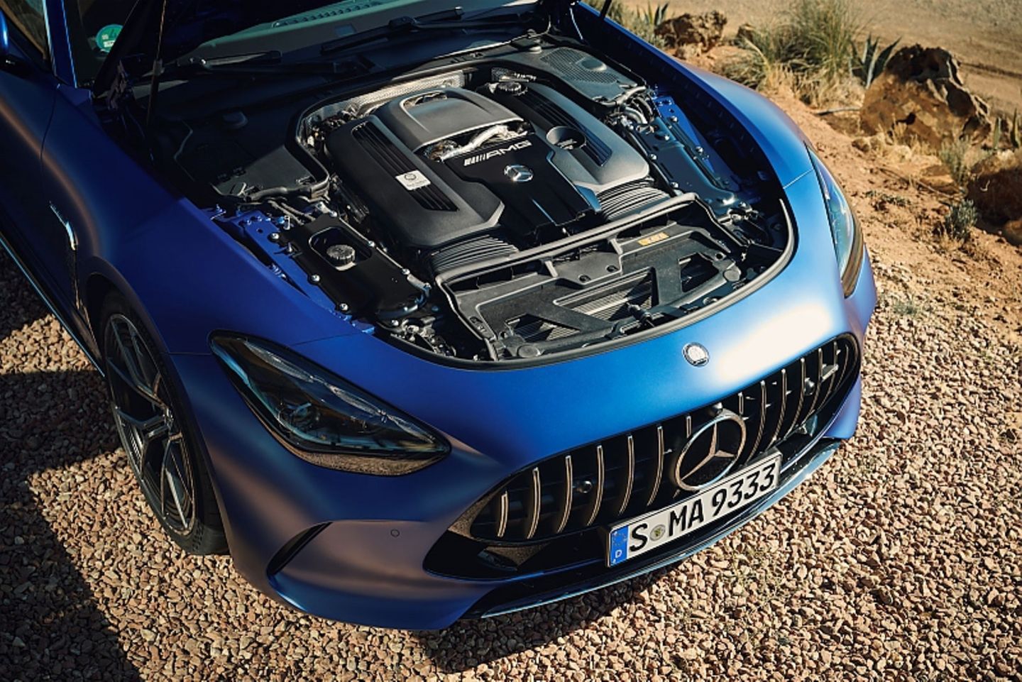 V8-Brenziner im Mercedes AMG GT 63 Coupé