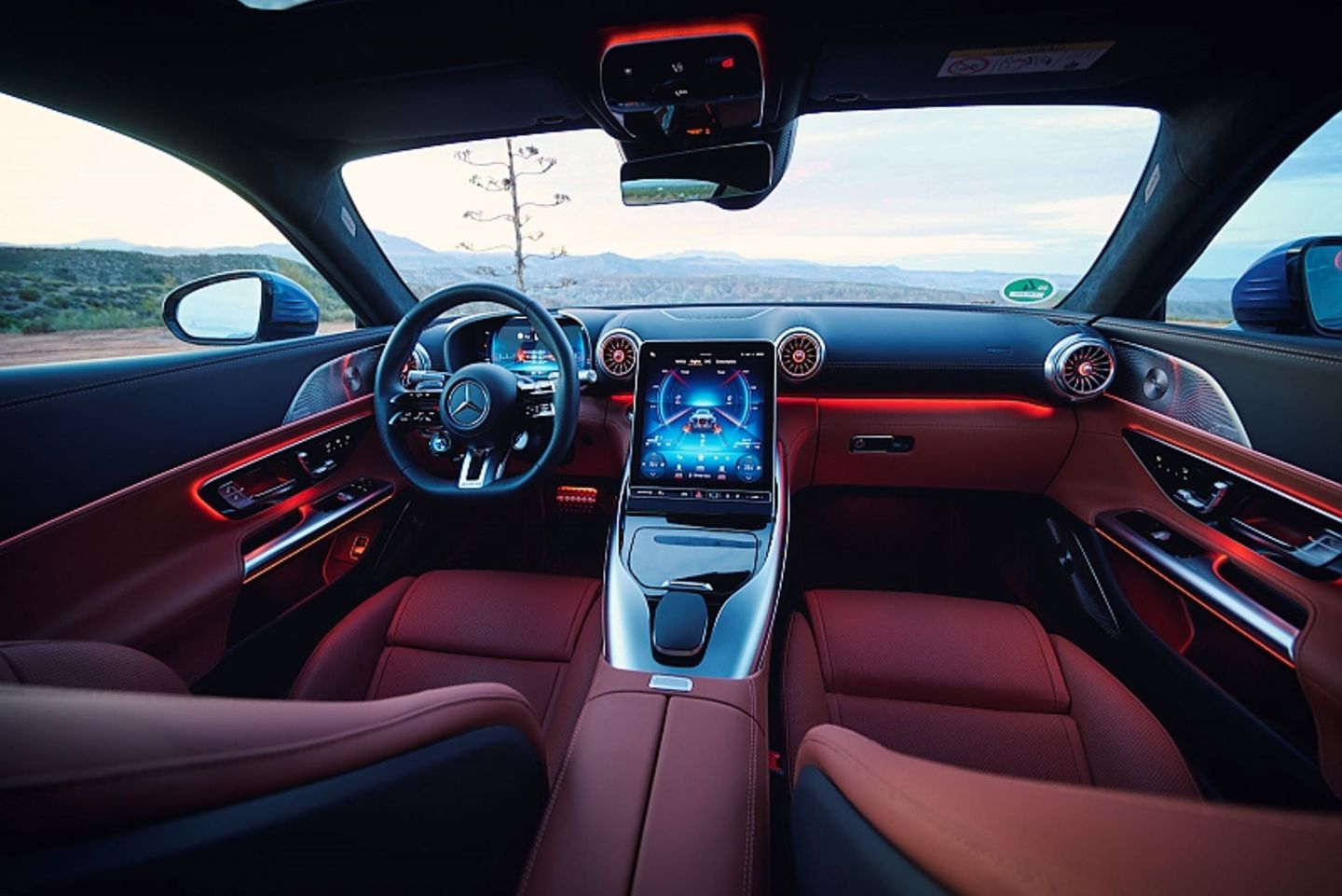 Viel Platz im Mercedes AMG GT 63 Coupé