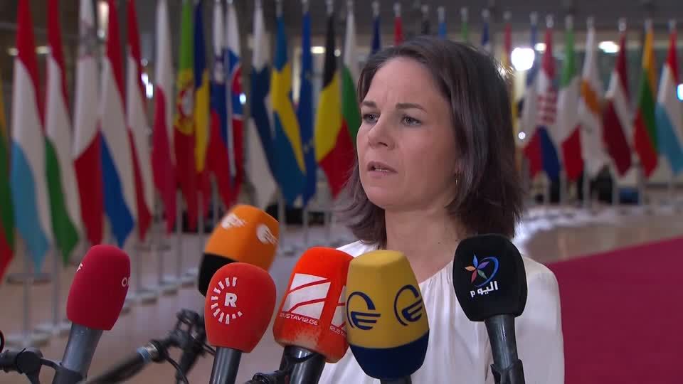 Video: Baerbock: "Die Gräben scheinen tiefer zu werden"