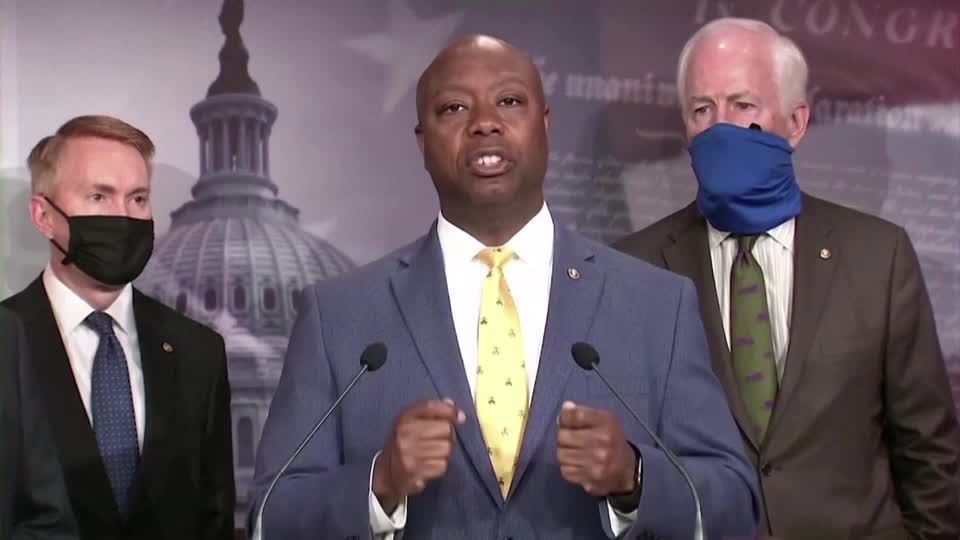 Video: Afroamerikanischer Republikaner zieht Bewerbung um das Weiße Haus zurück