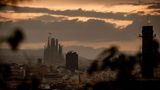 Die Sagrada Familia im Morgenlicht
