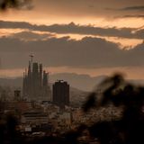 Die Sagrada Familia im Morgenlicht