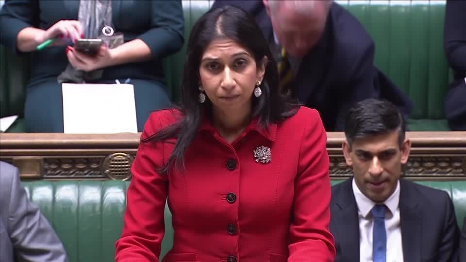 Video: Britischer Premierminister Sunak entlässt Innenministerin Braverman Video: Britischer Premierminister Sunak entlässt Innenministerin Braverman