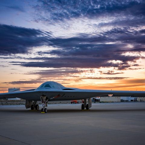 Der B-21 Raider am Boden