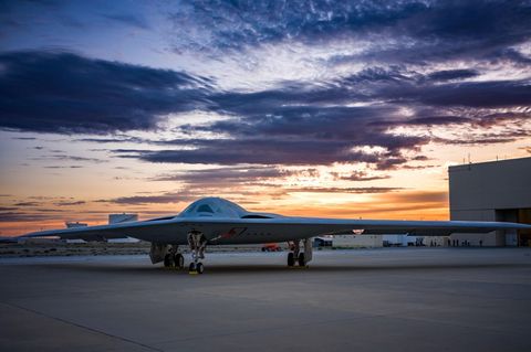 Der B-21 Raider am Boden