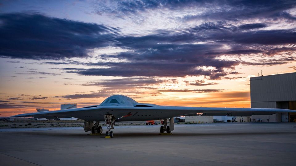 Der B-21 Raider am Boden