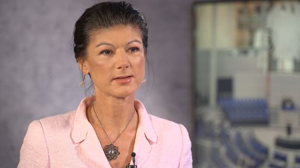 Sahra Wagenknecht im Gespräch mit Nikolaus Blome,