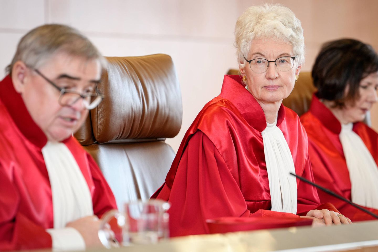 Professorin Doris König Vizepräsidentin des Bundesverfassungsgericht und Vorsitzende des Zweiten Senats, entscheidet mit über das Schicksal des Klima- und Transformationsfonds. 