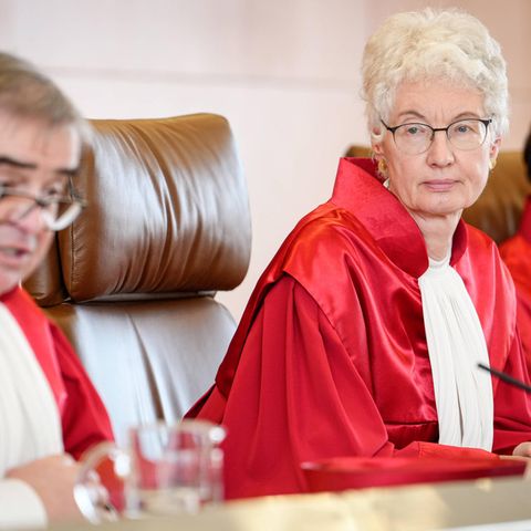 Professorin Doris König Vizepräsidentin des Bundesverfassungsgericht und Vorsitzende des Zweiten Senats, entscheidet mit über das Schicksal des Klima- und Transformationsfonds. 