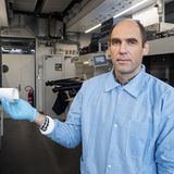 Kostiantyn Kravchyk forscht bei der Empa an neuen Batterien