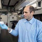 Kostiantyn Kravchyk forscht bei der Empa an neuen Batterien